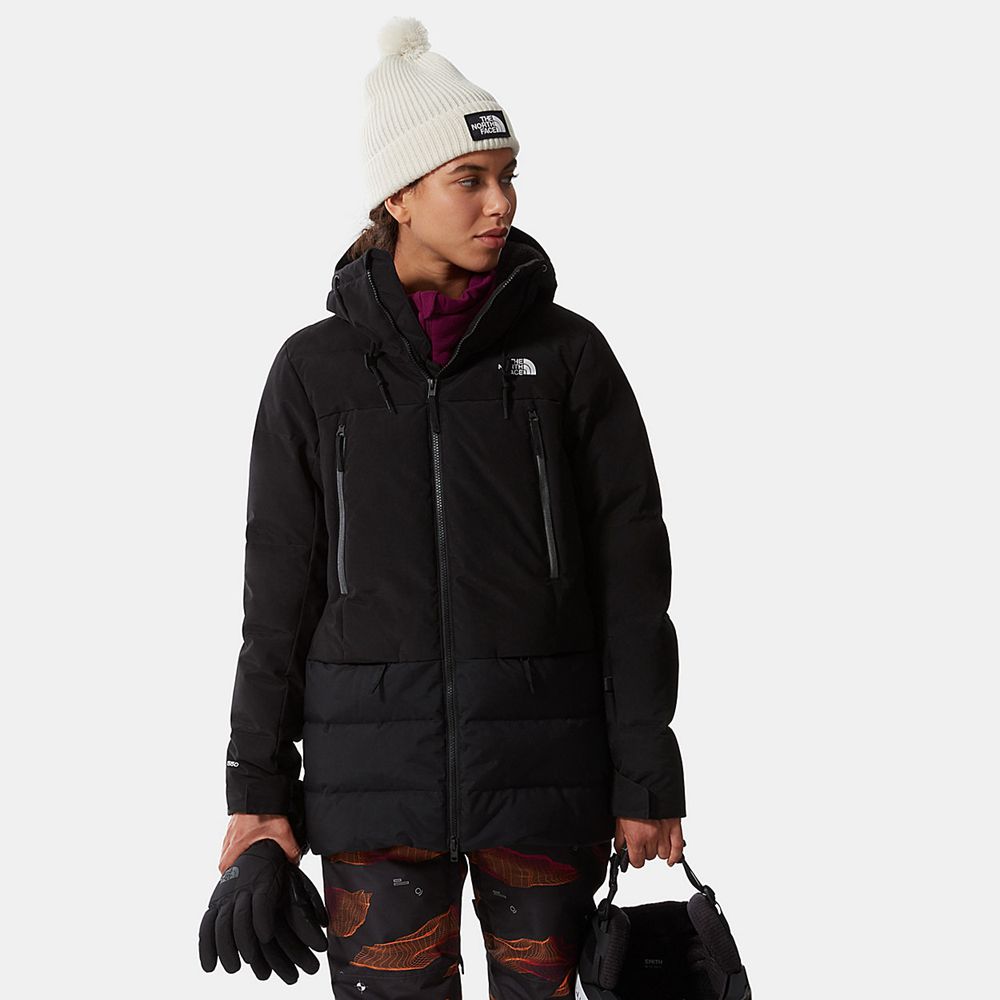 The North Face Winter Jacket Womens Australia - The North Face Pallie Black Skiing And Snowboarding